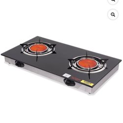 Barton Double Burner Propane Stove Portable Cooktop - 40,000 BTU - 1 Pack 95543/7