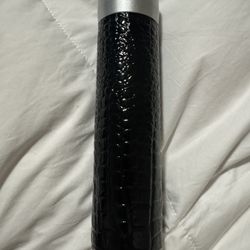 Luxury Cigar Travel Humidor Tube w/ Hygrometer – Croc Texture – Sleek Modern 