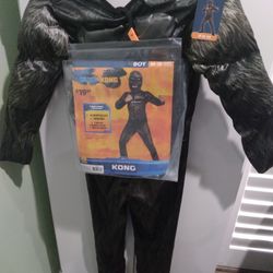 Kong Vs Godzilla Costume Size 8-10