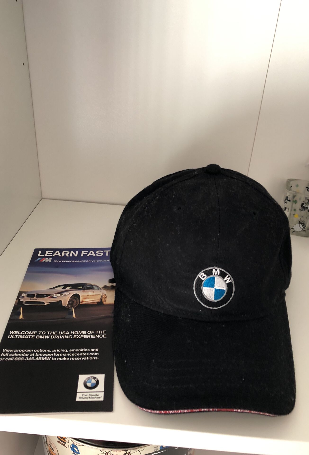 Bmw performance driving school cap California side