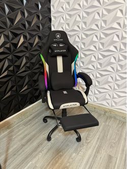 GTPLAYER Gaming Chair with RGB Lights