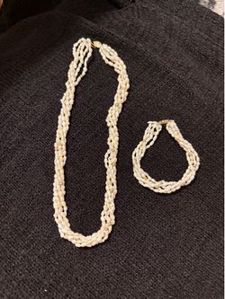 Freshwater pearl set