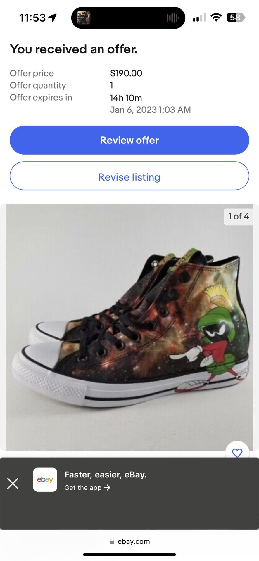 Converse All Star Marvin The Martian