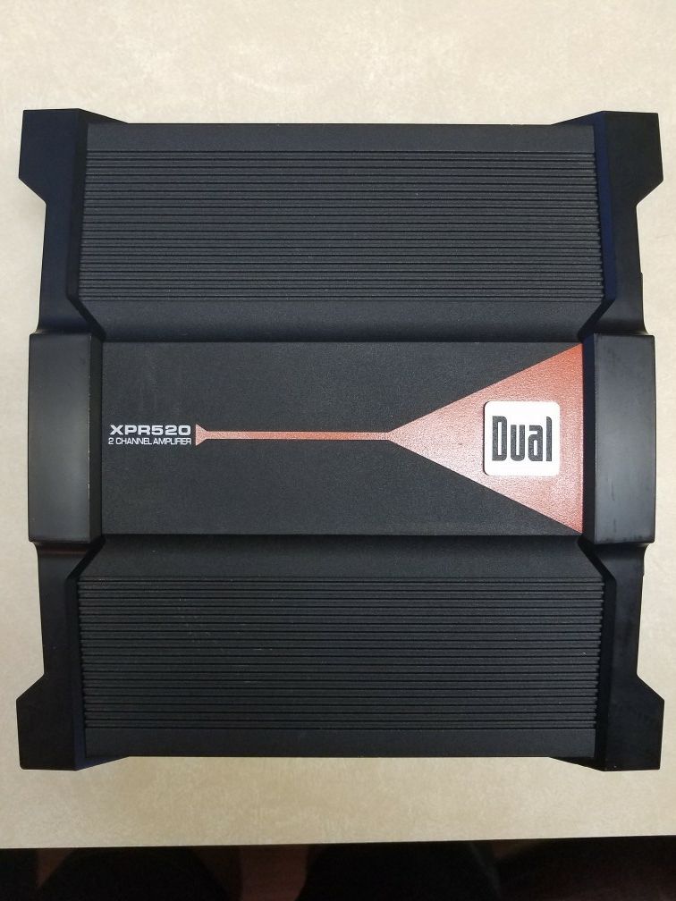 Dual Xpr520 2 channel amplifier 400w