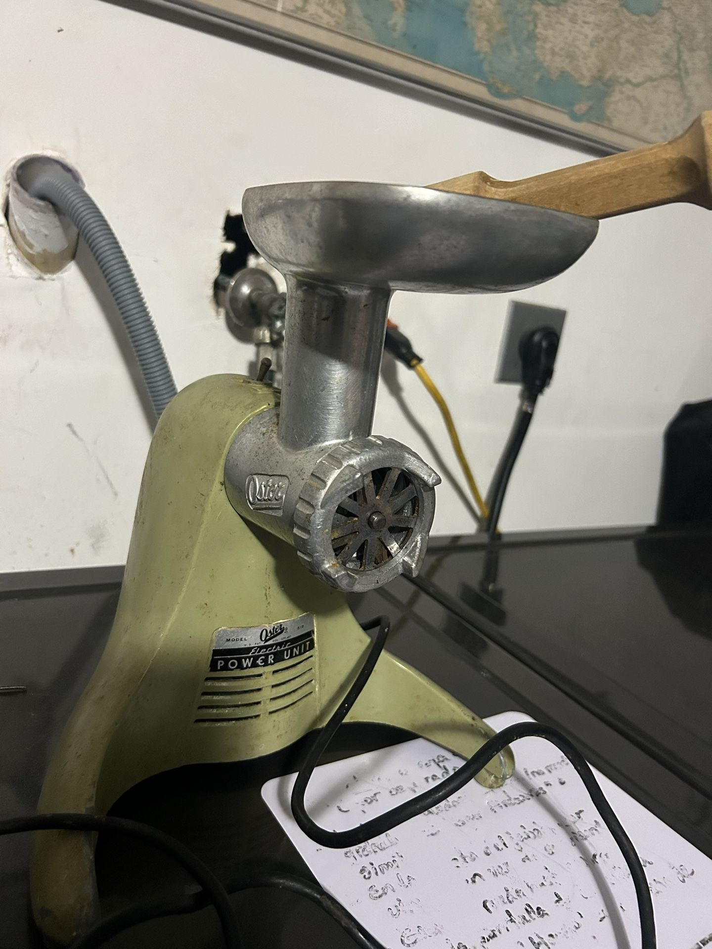 Maquina De Moler Carne Vintage (oster)