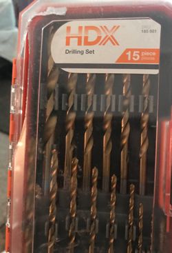 HDX Drilling Set 15 piece