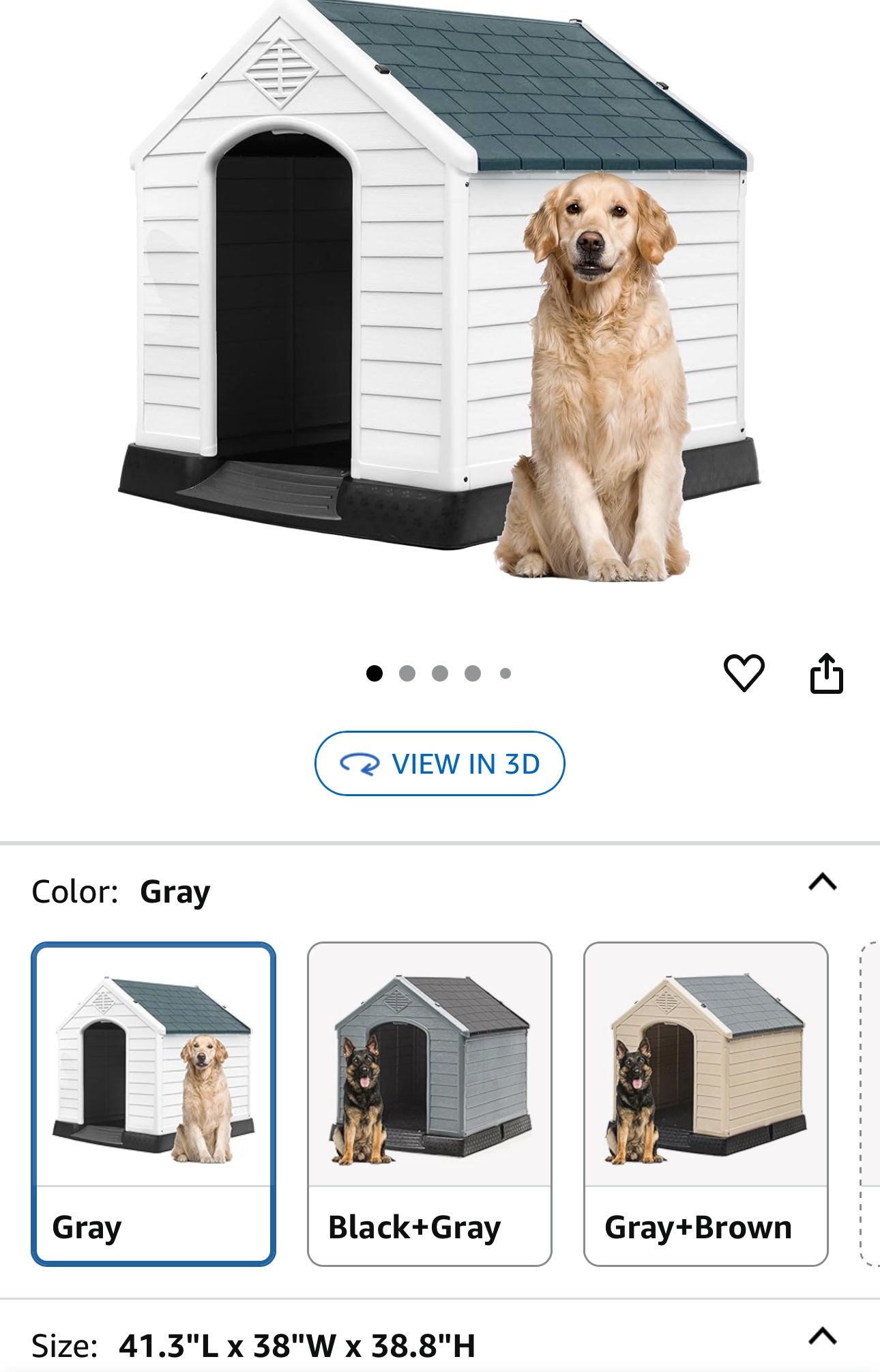 Large Plastic Dog House