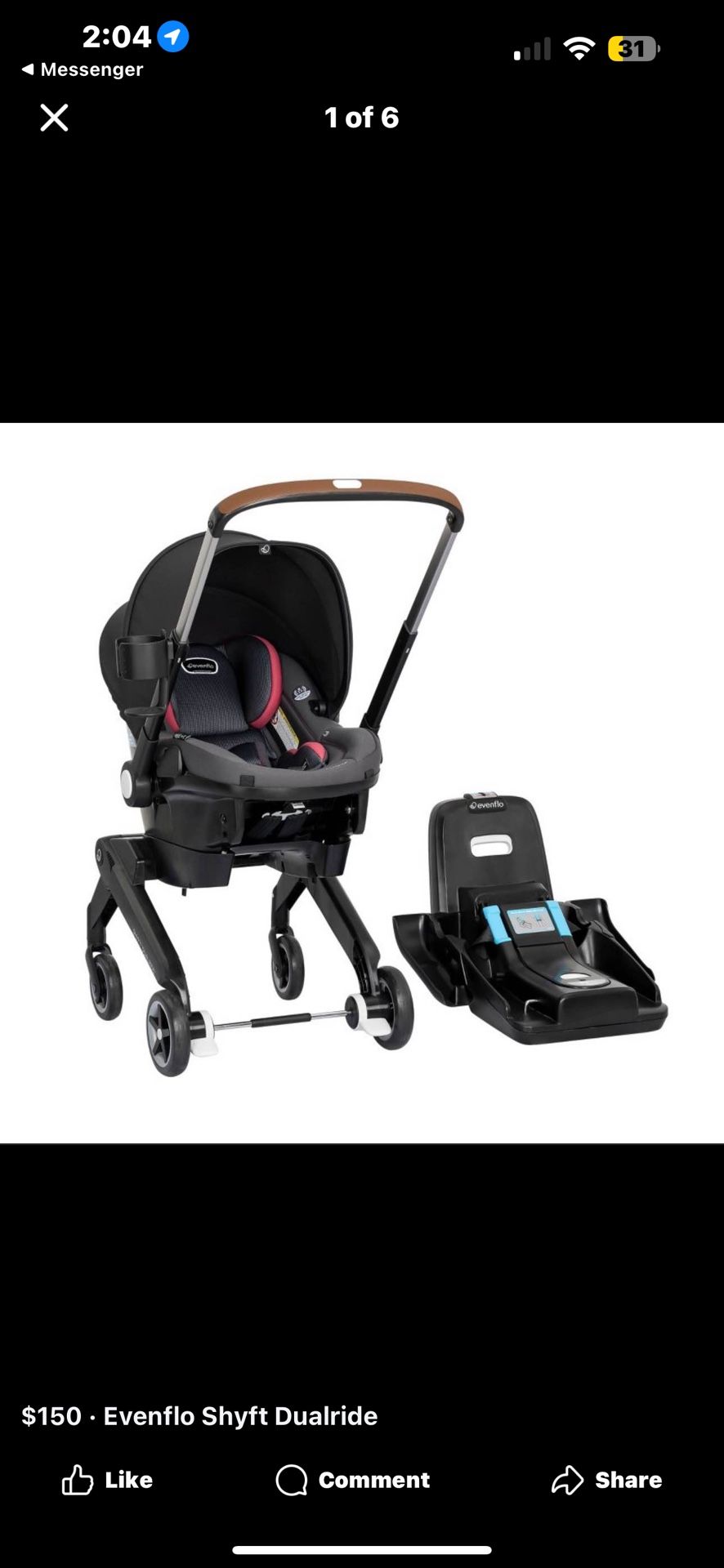 Evenflo Dual Shyft Stroller 