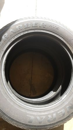 2 used tires Grabber Genral 275 60 R20