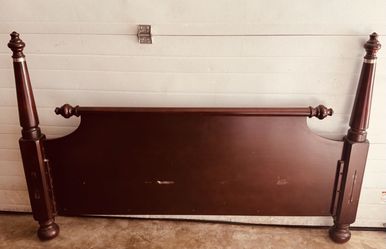 Queen espresso head and foot board