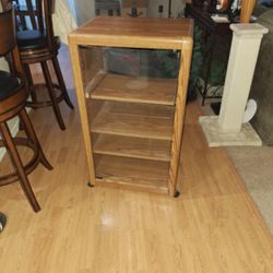 Stereo Cabinet On Wheels 