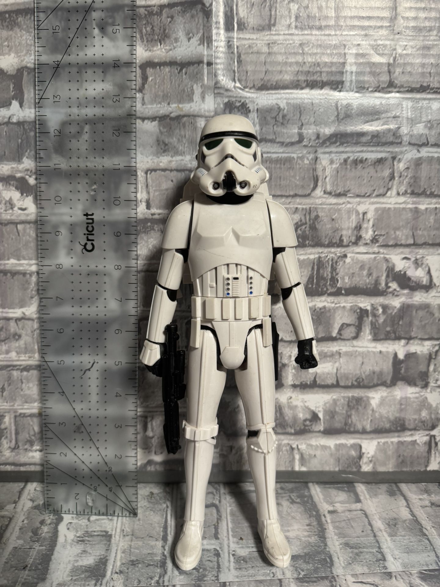 Star Wars Hasbro Interactech Stormtrooper Figure Jetpack Talking Light Sounds 2B