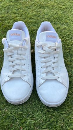 Adidas White Low-Top Sneakers