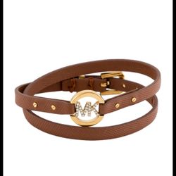 Michael Kors Double Leather Bracelet 