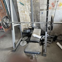 Bench Press Along With Other Weights 