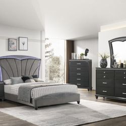 4 Pc Queen Bedroom Set 