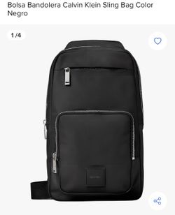 Calvin Klein  Bandolera Utility Sling Bag 
