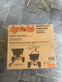 Agri-Fab, Inc. Model 45-0527 110 lb. Broadcast Tow Behind Spreader