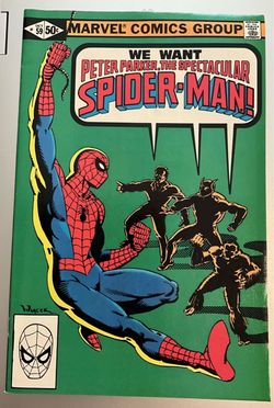 The Spectacular Spider-Man #59 Oct (Marvel,1981)