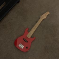 Electric Guitar One String Broke, But It Still Works