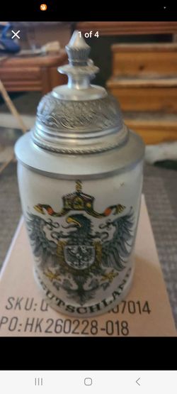 Vintage Ceramic Beer Stein 0.5L