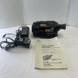 Sony Handycam CCD-TRV16 8mm Camcorder Transfer Video Camera Need Battery Tested