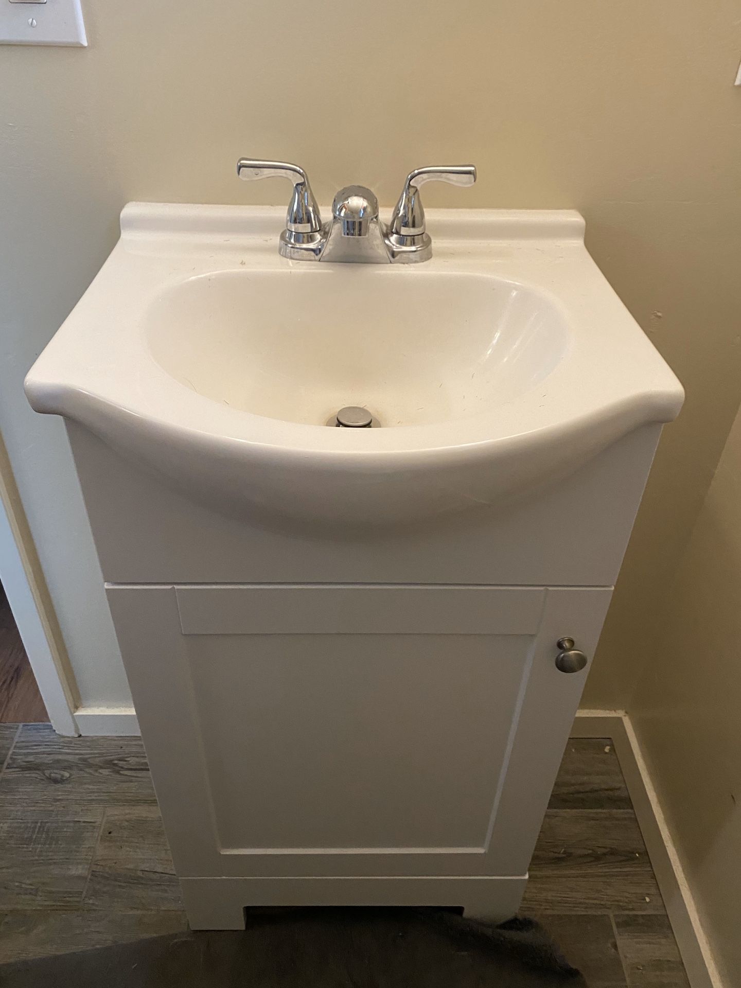 Bathroom Vanity + Faucet