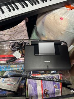 Panasonic portable DVD player bundle