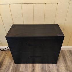 Black Filing Cabinet 