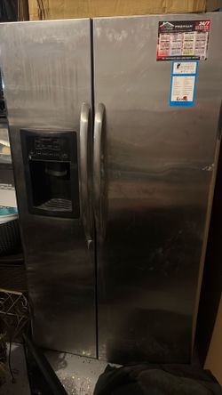 old fridge