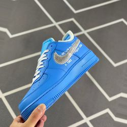 Nike Air Force 1 Low Off White Mca University Blue 12