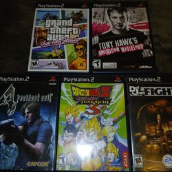 Sony PlayStation 2 Games CIB