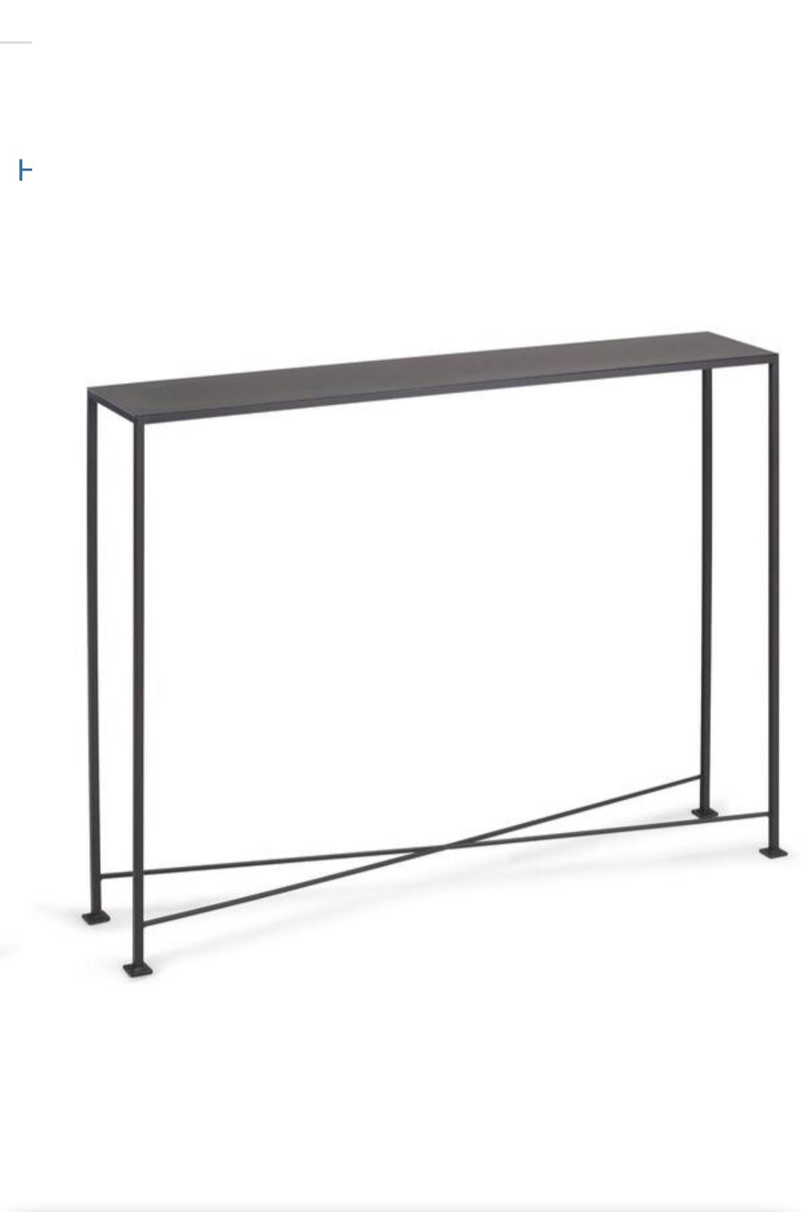 Diversey Metal Console Table