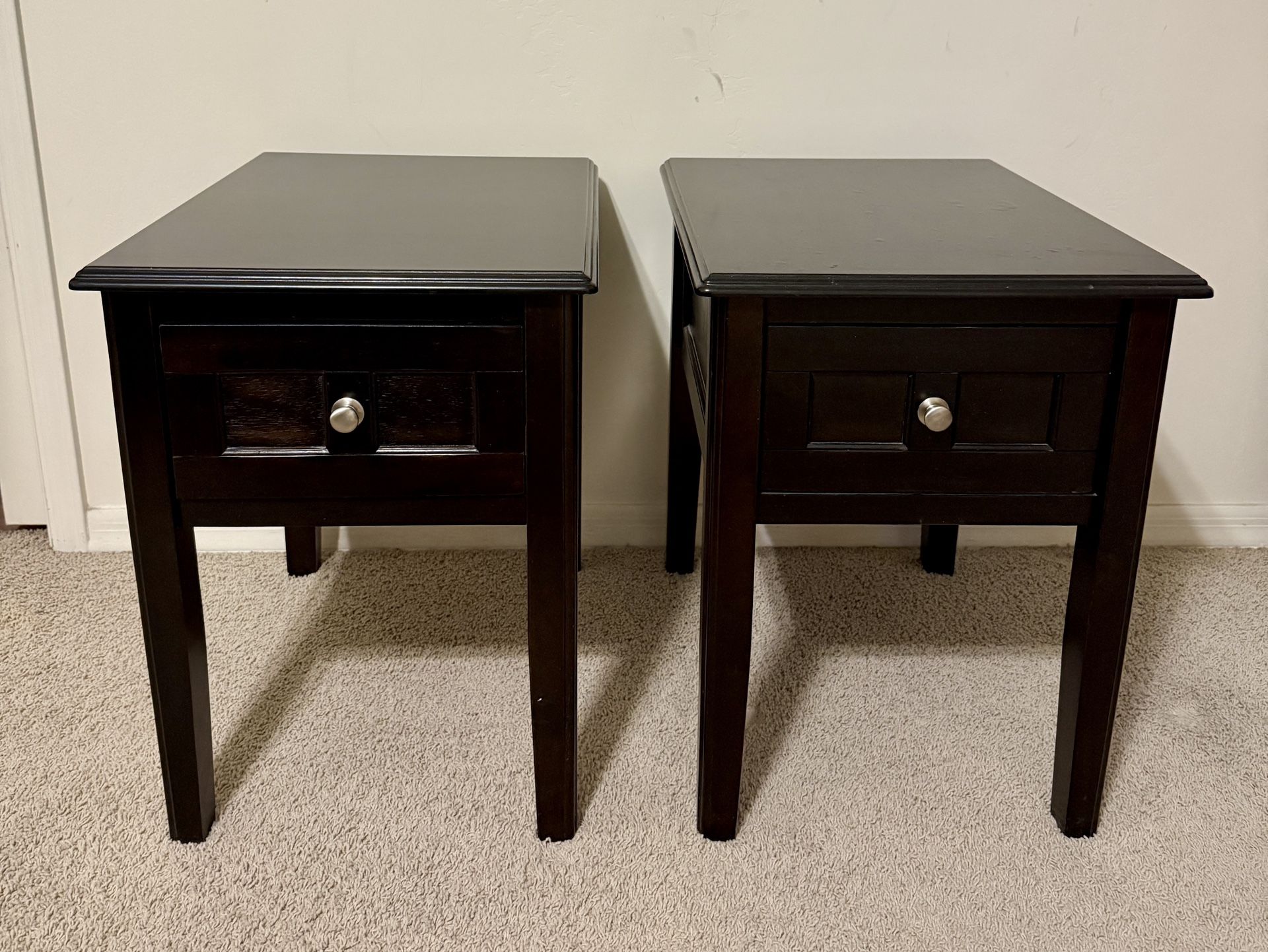 Beautiful End Tables For Bedroom, Family Room or Living Room