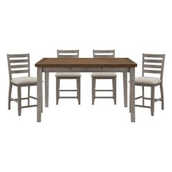 75761GY9 4PCS DINETTE SET - TABLE & 4 CHAIRS