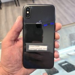 Apple iPhone X 64GB Space Gray (Factory Unlocked)