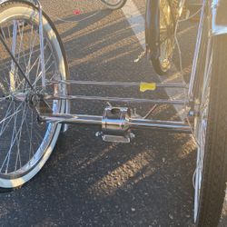 Tri Bike Set 26”” Wheels, Tires, Fender Tubes, Liners, Rear End