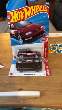 Hot Wheels Honda Civic EF Target Red Edition