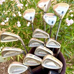 15PC MENS ARMOUR CALLAWAY FULL GOLF CLUBS SET EVERYTHING YOU NEED !!