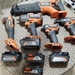 Ridgid Tools And Batteries