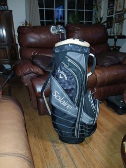 Callaway Women's Solaire Golf Bag with Clubs