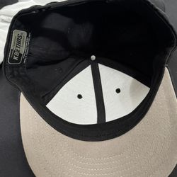 All Black Snapback Blank Hat