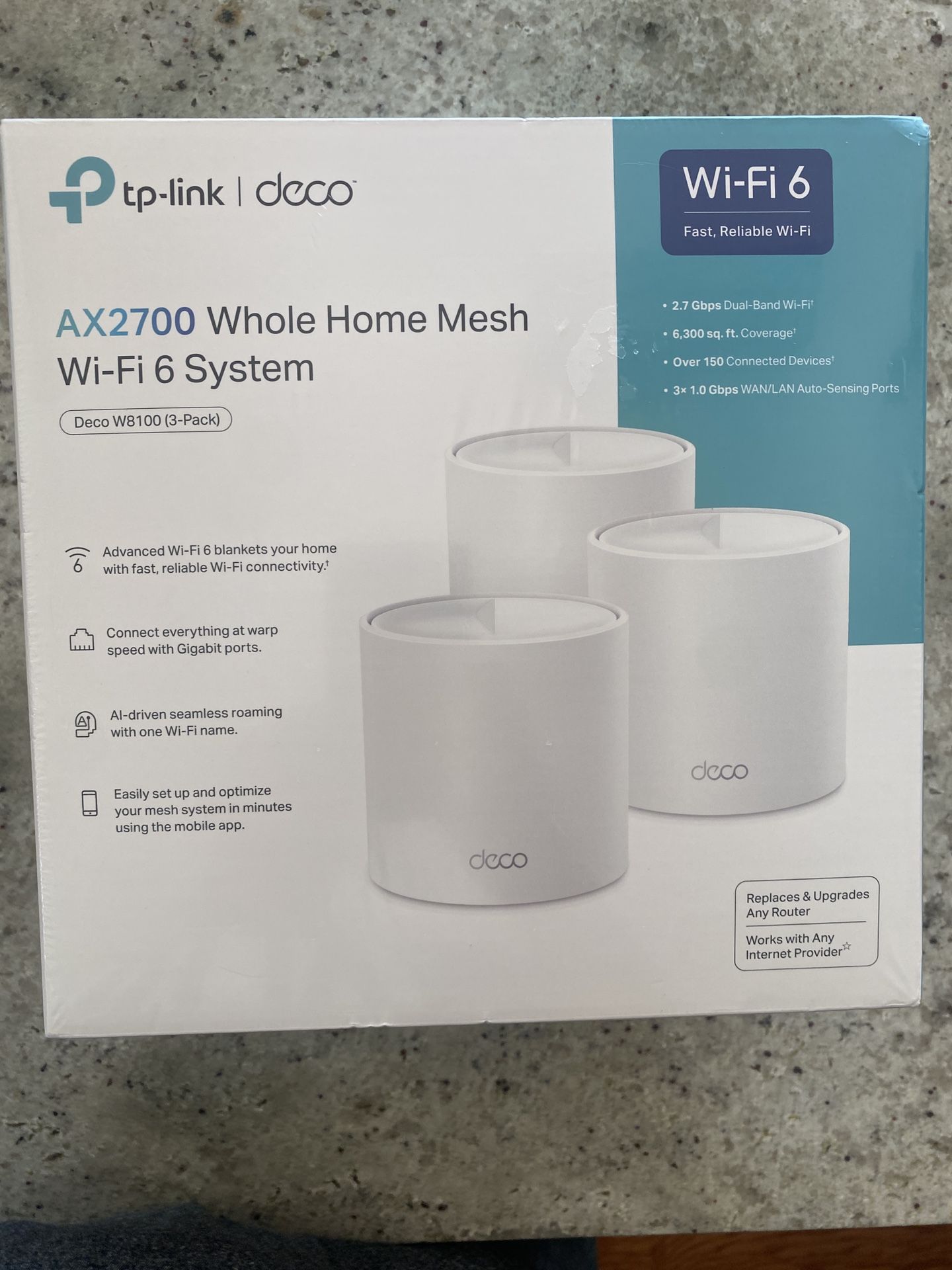 While House Router Mesh system New 3 Pack