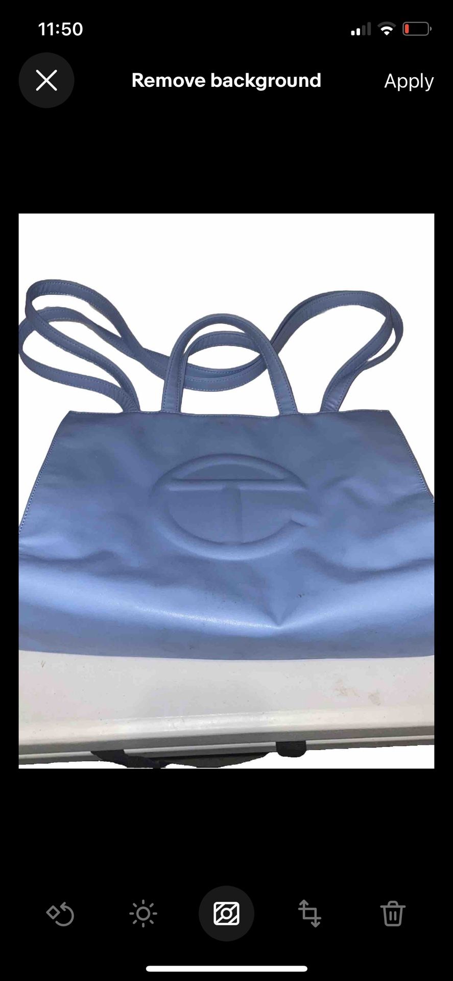 Telfar (Medium) Shopping Bag "CERULEAN”