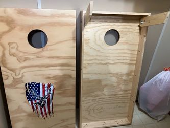 Handmade Corn Hole Boards ( Brand New)