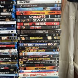 Dvd/blue Ray Lot For Sale