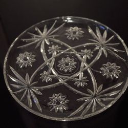 Vintage Anchor Hocking Star of David 10" Plate
