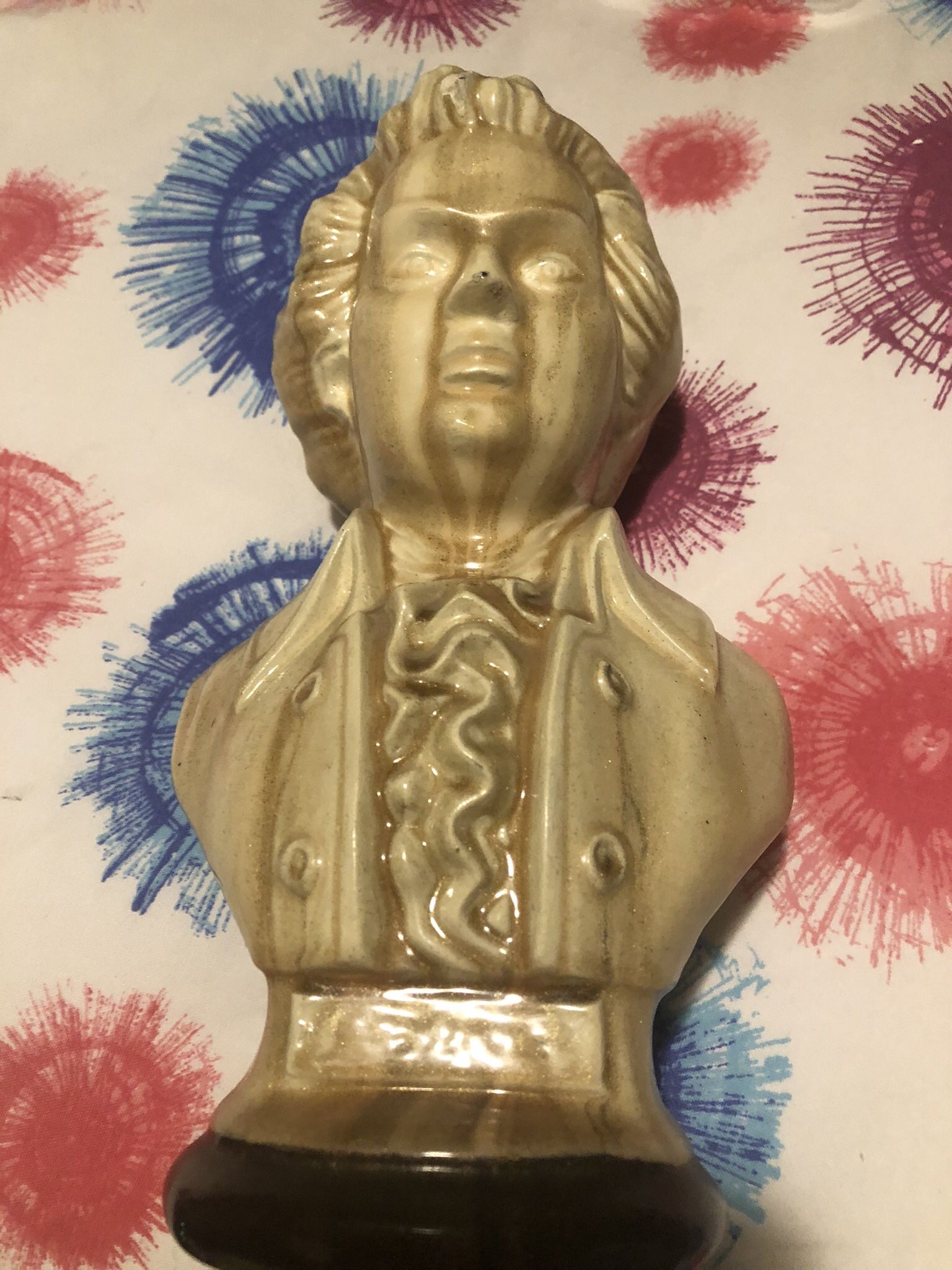 Antique Sculpture In Excellent Condition Hand Made And Signed On Bottom By Maker