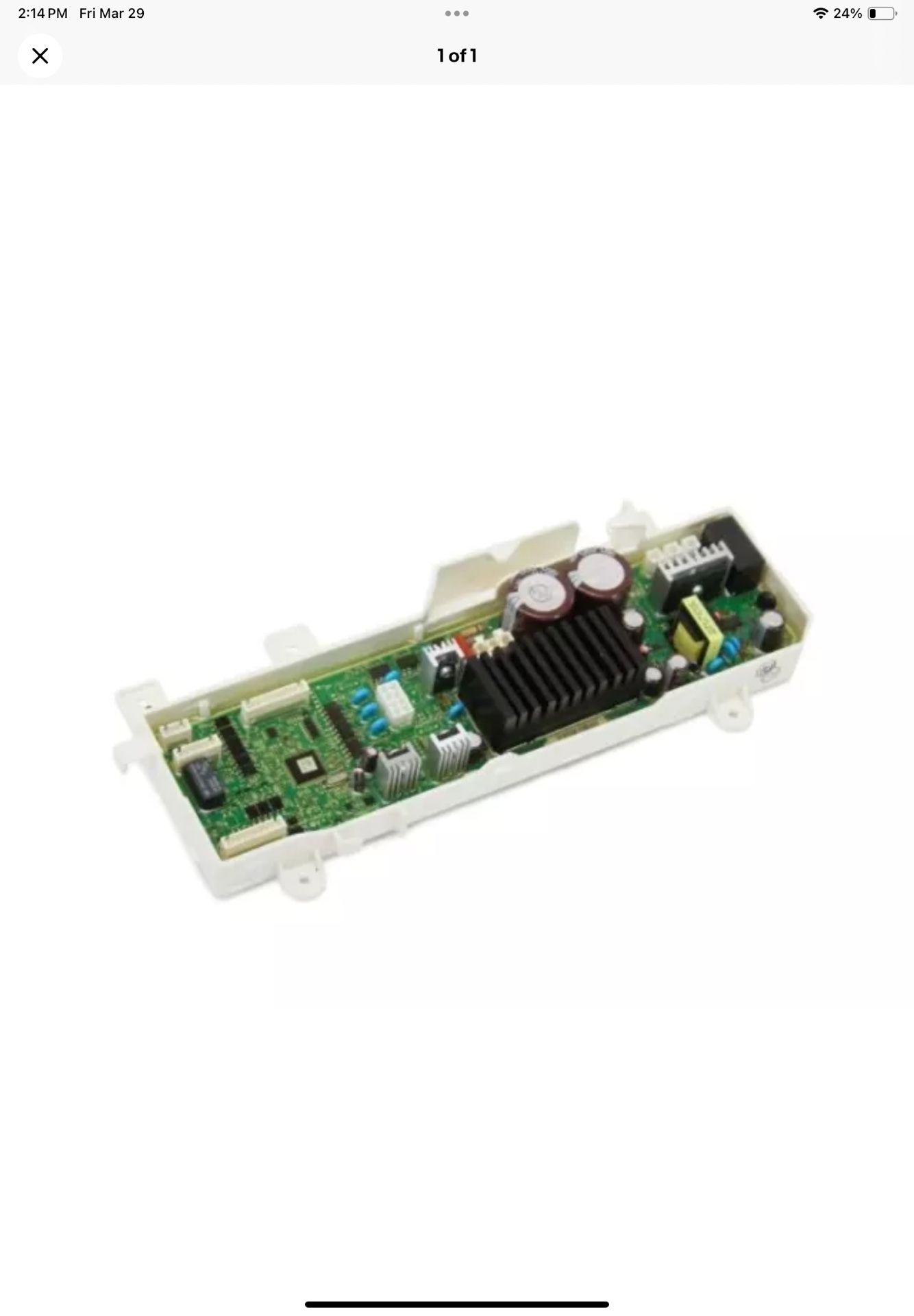 *NEW* Washer Electronic Control Board 39/DC92-01021B