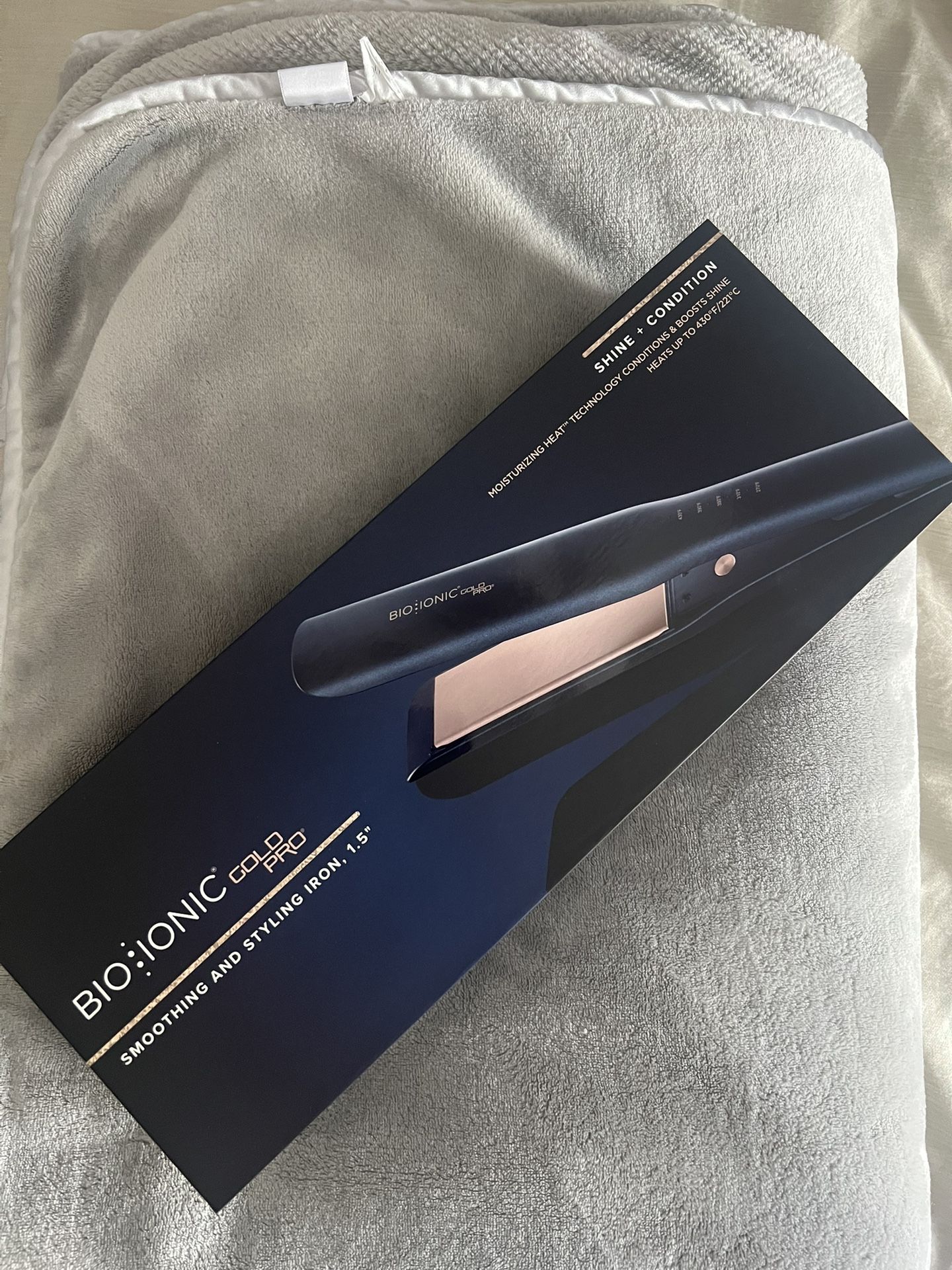 Bio ionic Gold Pro Smoothing And Styling Iron 1.5”